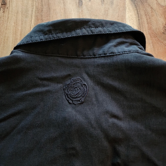 Coeur et emotions navy blue  long sleeves lightweight lined zip jacket, 13 - Picture 6 of 10